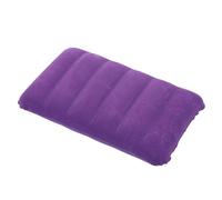 (Morado) 47 x 30 cm, cojines de aire para acampar al aire libre, cojines inflables cuadrados plegables,