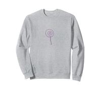 Morado Lollipop Fun Candy Lindo Dulce Divertido Niños Hombres Mujeres Sudadera