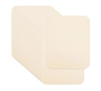 Morain 20 alfombrillas moldeadoras de arcilla de microfibra de 145 x 175 mm, almohadilla para esculpir cerámica para detalles de tallado de cerámica y herramienta de arcilla de microfibra