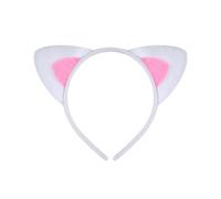 Morain Diademas únicas de orejas de animales para fiestas de disfraces, felpa suave, cosplay, divertida, accesorios para el cabello, diadema elegante