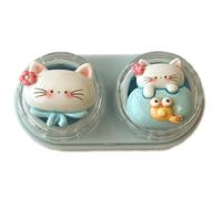 Morain Estuche y herramienta de extracción de lentes de goma de tamaño compacto, fácil de llevar, aplica contactos de forma segura, kit de limpieza con extractor, f