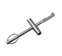 Morain Llave triangular para ascensor de coche, llave inglesa eléctrica, medidor de agua, válvulas de grifo, llave inglesa