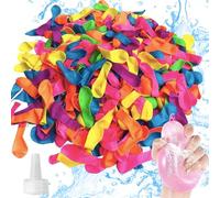 MORAINJAY 200 globos de agua para niños y adultos, mini globos de látex, biodegradables, fáciles de llenar, globos para verano, natación, playa, piscina, juguetes