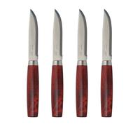 Morakniv 4 Cuchillos de carne Morakniv Classic Steak Knife rojo