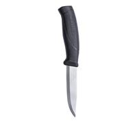 Morakniv Companion (S) - Cuchillo Outdoor de Acero Inoxidable con Funda | Cuchillo versátil con hoja de 104 mm en acero inoxidable 12C27, afilado Scandi, empuñadura antideslizante y funda