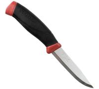 Morakniv Companion (S) Stainless Steel Fixed-Blade Knife with Sheath, Dala Red, 4.1 Inch