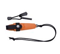 Morakniv muñequera eldris y fire starter, color naranja, acero inoxid