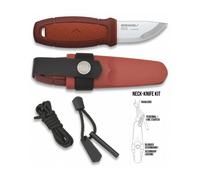 Mora FT01777 Cuchillo a Lama Fissa,Unisex - Adulto, Rojo, un tamaño