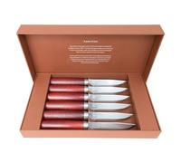 Morakniv 6 Cuchillos de carne Morakniv Classic Steak Knife rojo