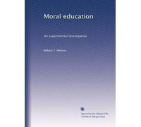 Moral education: An experimental investigation