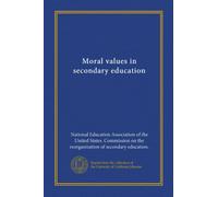 Moral values in secondary education