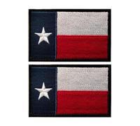 Morale Patch Bandera De Texas Bordado Insignia Tela Insignia Parche Bandera