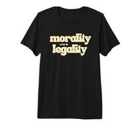 Moralidad sobre la legalidad Código Moral Brújula Buen Humano Sé Amable Camiseta Premium