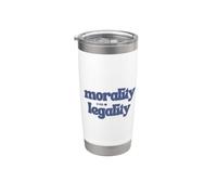 Moralidad sobre la legalidad Código moral Brújula Buen humano Sé amable Vaso térmico de acero inoxidable de doble pared