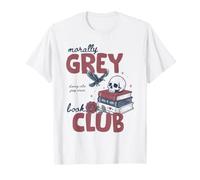 Morally Grey Book Club Book Lover Fiction Reader Bookish Camiseta