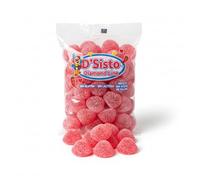 Moras D’Sito Sin Gluten - Bolsa 1 kg | Gominolas de Moras Blandas con Azúcar | Chuches para Fiestas, Candy Bar y Eventos | Dulces de Calidad (Fresa)