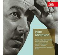 Ivan Moravec, Piano. Czech Philharmonic. Karel Ancerl - Moravec - Grieg, Ravel, Prokofiev/ Piano Concertos