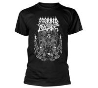 Morbid Angel 'Pillars Crumbling' (Negro) Camiseta ¡NUEVO Y OFICIAL