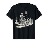 Morbid Art Fan Muerte Tráfico Parar Arte Gótico Camiseta