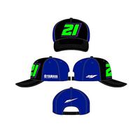 Morbidelli Gorra Con Visera Morbidelli Yamaha,Hombre,One Size,Negro