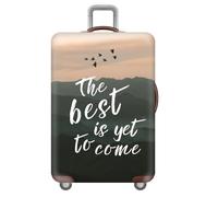 Morbuy Funda de Maleta Elástico de 18 a 32 Pulgadas, Maleta de Viaje Funda Lavable Cubierta de Equipaje,Protectora Antirayaduras para Carrito de Viaje (Viaje 1,M(22-24 Pulgadas))