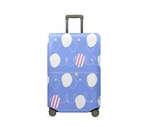 Morbuy Funda Maleta Grande Mediana, Impresión de Lunare Protectoras para Funda Maleta Cabina Antipolvo, Funda para Maletas de Viaje Elástica (Azul,M (22-25 Inch Luggage))