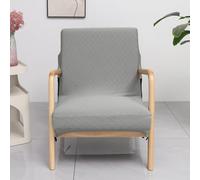 Morbuy Funda Sillón, Funda de Sillón con Cremallera Jacquard Moderna, Lavable Couch Cover Sofá 1 Plaza para Silla De Club Elástica para Dormitorio, Recepción, Sala de Lectura (Gris Verdoso)