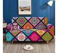 Morbuy-shop Funda para Sofá de 1 2 3 4 plazas, 3D Impresión Cubierta de Sofá Cubre Sofá Funda Sofa Couch Cover Protector Antideslizante Elastic Extensible (Exótico,3 plazas)