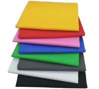 Morbuy Tela Patchwork, Tela para Coser 8 Piezas Color Sólido Telas Algodón de Costura Retales Suave para Decoración DIY Acolchada Retales de Reparación de Ropa Bricolaje (Multicolor,50x50cm)