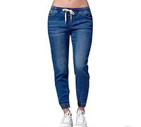 Morbuy Vaqueros Mujer Cintura Alta Talla Grande, Push Up Rotos EláStico Rectos Tejanos Skinny Slim Boot Cut Boyfriend Jeans Acampanados Pantalones