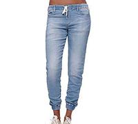 Morbuy Vaqueros Mujer Cintura Alta Talla Grande, Push Up Rotos EláStico Rectos Tejanos Skinny Slim Boot Cut Boyfriend Jeans Acampanados Pantalones