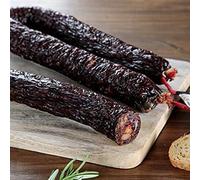 Morcilla Picante Ibérica Achorizada Carchelejo:Una Deliciosa Sorpresa Andaluza que Fusiona la Tradición Morcillera con Toque Picante Fascinante, Satisfaciendo tus Sentidos Gustativos (360gr unidad)