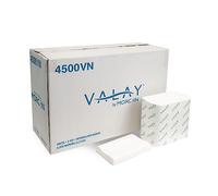 Morcon 4500 VN dispensador, Interfolded servilletas de papel, 2 capas, 6 1/2 x 8 1/4, blanco, 500/Unidades, 12 Pk/CTN
