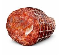 Morcón Ibérico de Extremadura Corazón Extremeño 400 g Aprox. | Embutido Curado Tradicional Español | Elaborado con Carne Magra de Cerdo | Ideal para Tapas, Tabla de Embutidos y Aperitivos