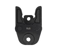 Mordaza de prensado, mordaza compacta, crimpadora, mordazas de prensado, mordazas de prensado en V, contorno Th16, mordaza de prensado de acero endurecido, tubería de agua para conexiones de tuberías