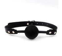 Mordaza De Silicona Suave De 4 Colores Para Mujer, Mordaza Sexy, Juguetes Sexuales Para Parejas, Fijación Oral, Ataduras, Juguete Erótico, Color Negro, Talla Única
