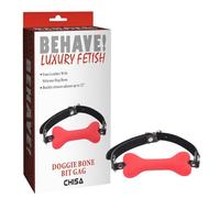 Mordaza hueso Doggle Bone Bir rojo