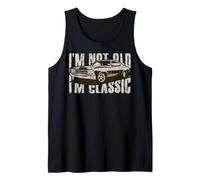 Mordaza para Hombre con el diseño Divertido de I'm Not Old I'm Classic Car Lover Camiseta sin Mangas