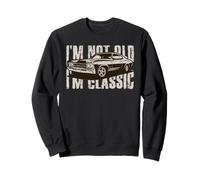 Mordaza para Hombre con el diseño Divertido de I'm Not Old I'm Classic Car Lover Sudadera
