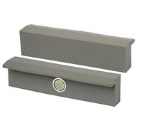 Mordazas de Heure 107140, mordazas protectoras anguladas, paralelas, imanes especiales integrados, adecuadas para tornillo de banco de 140 mm. Material: poliuretano