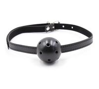 OhMama Mordaza Fetish con bola y respiraderos