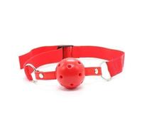 Mordazas marca TOYZ4LOVERS Morso Breath Hole Ball Red
