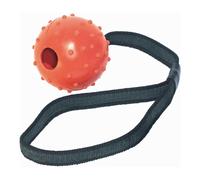 Pelota para Perros - Pelota con Cinta Plana Gloria - 6 cm x 30 cm de Largo - Bola Flexible y Resistente - Juguetes para Perros - Bola de Goma - Color Variado