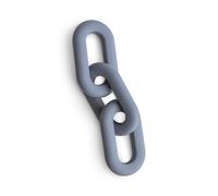 Mordedor de silicona Mushie Baby Links (Tradewinds)