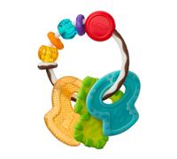 Mordedor Infantino Cool & Chew con tres llaves, estimulaci n sensorial, para beb s de 0 meses en adelante, multicolor
