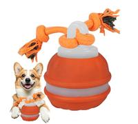 Mordedor interactivo para perro - Mordedor de cuerda, pelota de juego vibrante, mascota fuerte para masticar, ejercicio, dentición, compromiso, búsqueda, estimulación, durabilidad, limpieza, textura