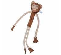 Mordedor para perros de 41 cm. de GogiPet® (Chimpancé marrón de soga XL) - Juguete para perros