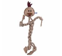 Mordedor para perros de 60 cm. de GogiPet® (Pollo de soga) - Juguete para perros