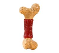 Mordedores caninos Juego interactivo en forma de hueso con aroma de res