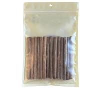 Mordedores para cachorros - golosinas masticables naturales Bully Stick que apoya el cuidado bucal y reduce el aburrimiento, palitos saludables para perros y gatos pequeños | 14 piezas de juguetes
